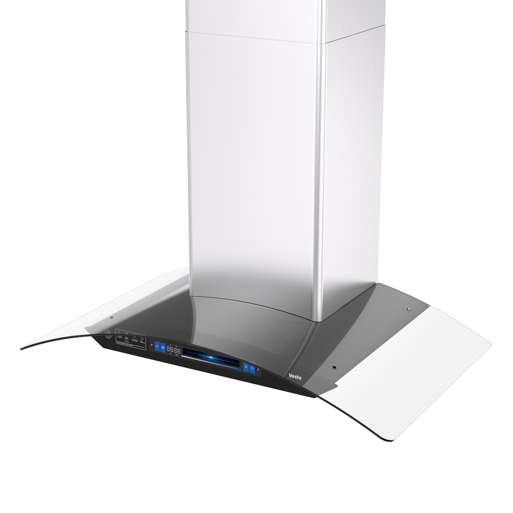 Vesta Bremen 36โ Stainless Steel Wall-Mount Range Hood | 1000 CFM with Voice Control & DC Motor