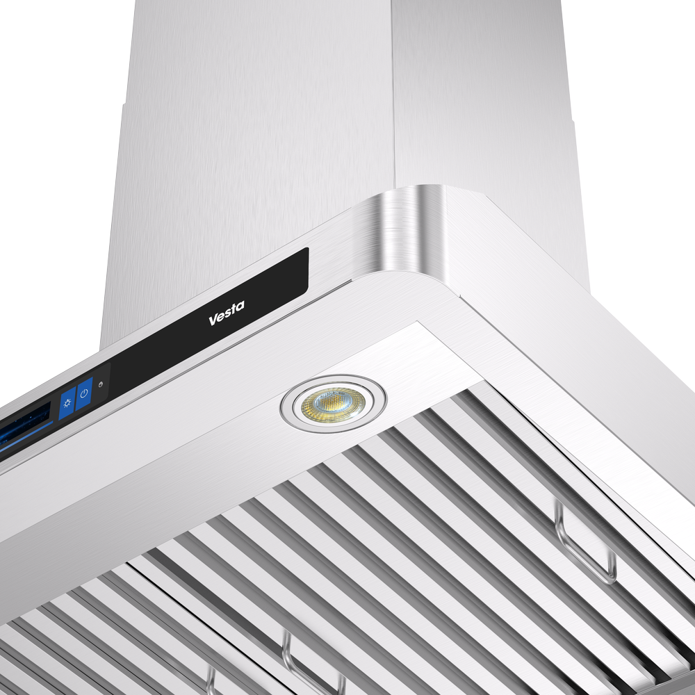 Vesta Munich 36” Stainless Steel Range Hood | 900 CFM with DC Motor
