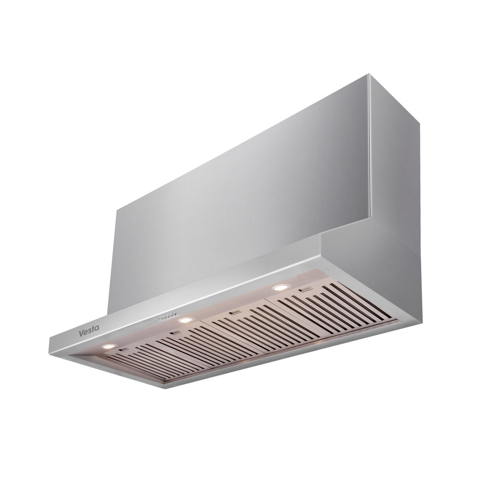 Vesta Barcelona 48โ Stainless Steel Range Hood | 1000 CFM Professional Ventilation