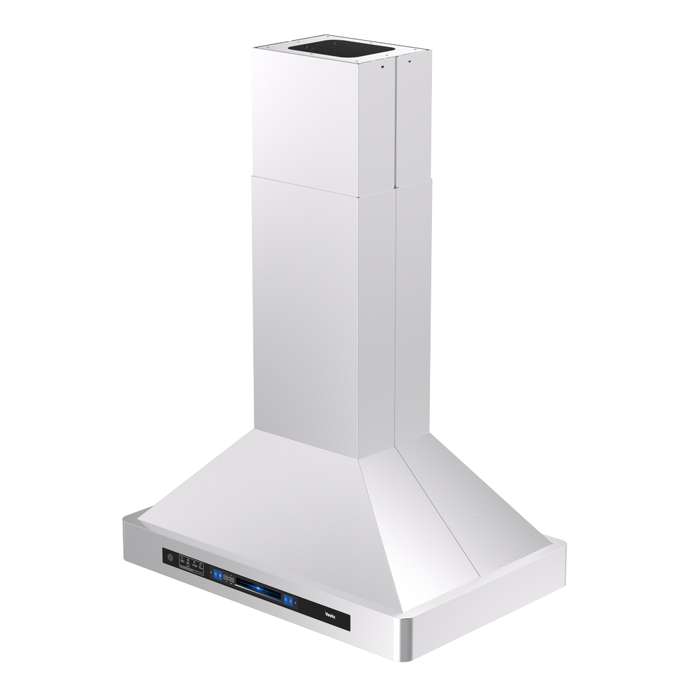 Vesta Bratislava 36โ Stainless Steel Island Range Hood | 1000 CFM with Voice Control