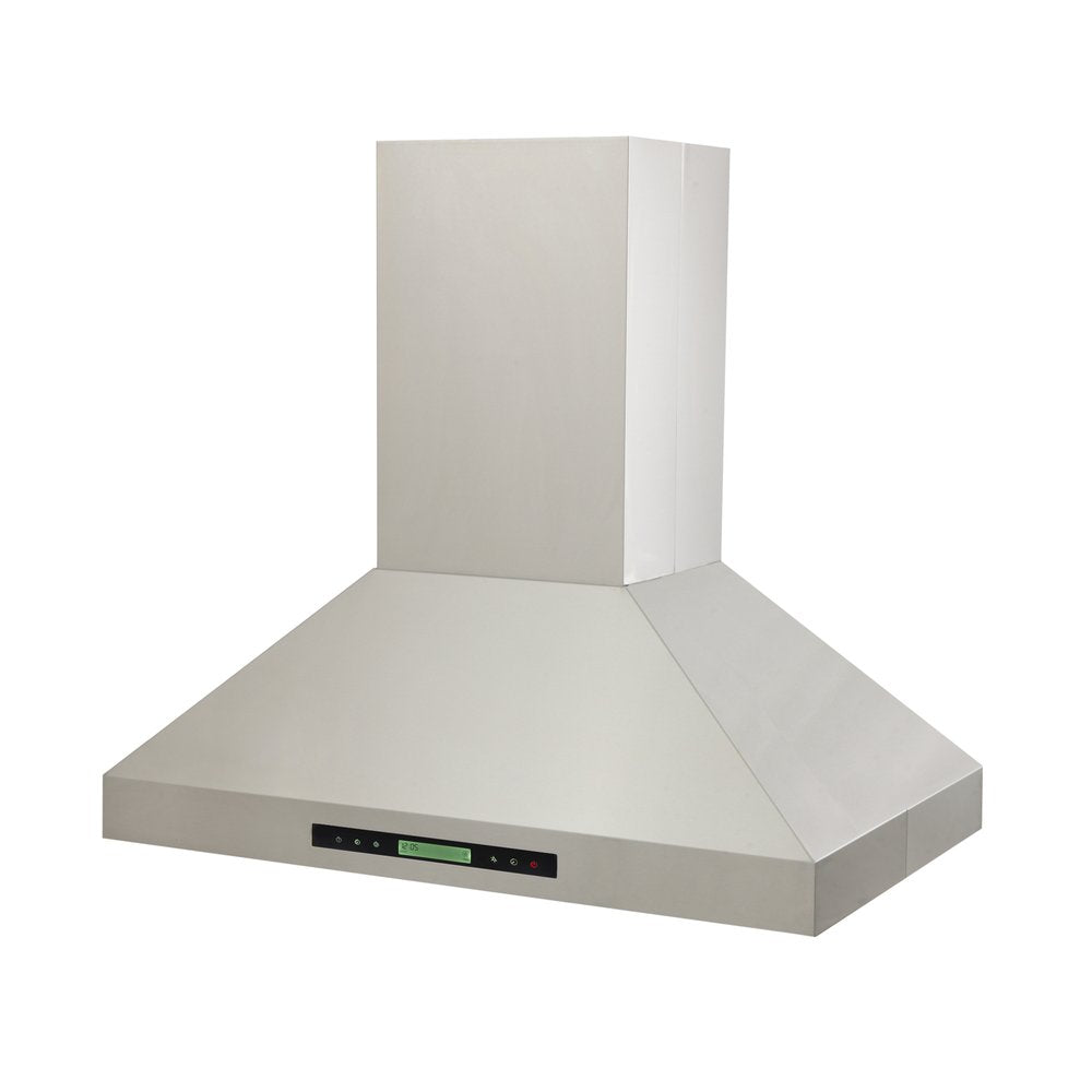 Vesta Prague 36โ Stainless Steel Island Range Hood | 900 CFM Professional Ventilation
