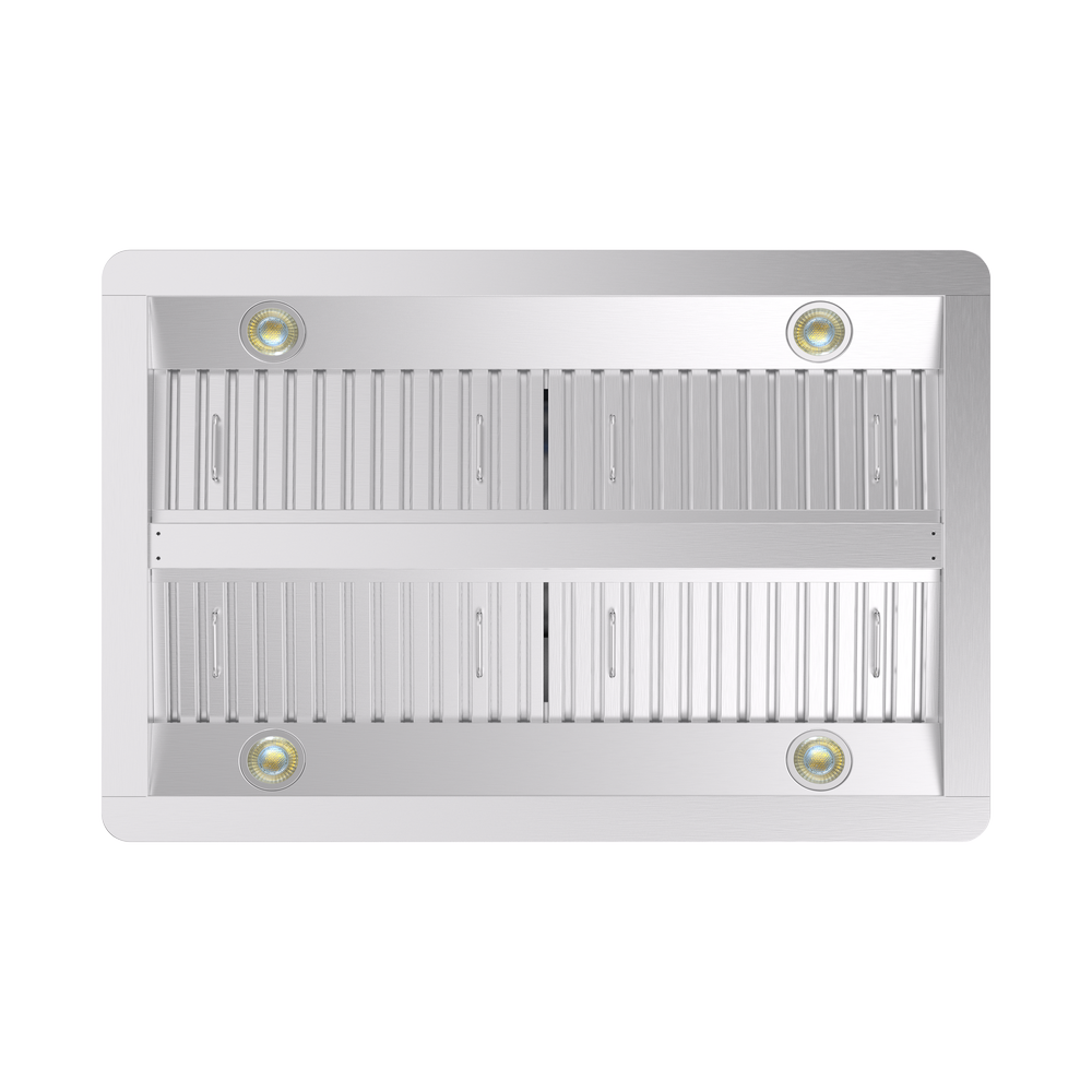 Vesta Bratislava 36โ Stainless Steel Island Range Hood | 1000 CFM with Voice Control