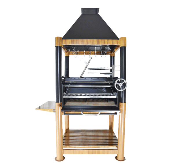Tagwood BBQ Argentine Santa Maria-Style Wood Fire & Charcoal Gaucho Grill | BBQ02SI