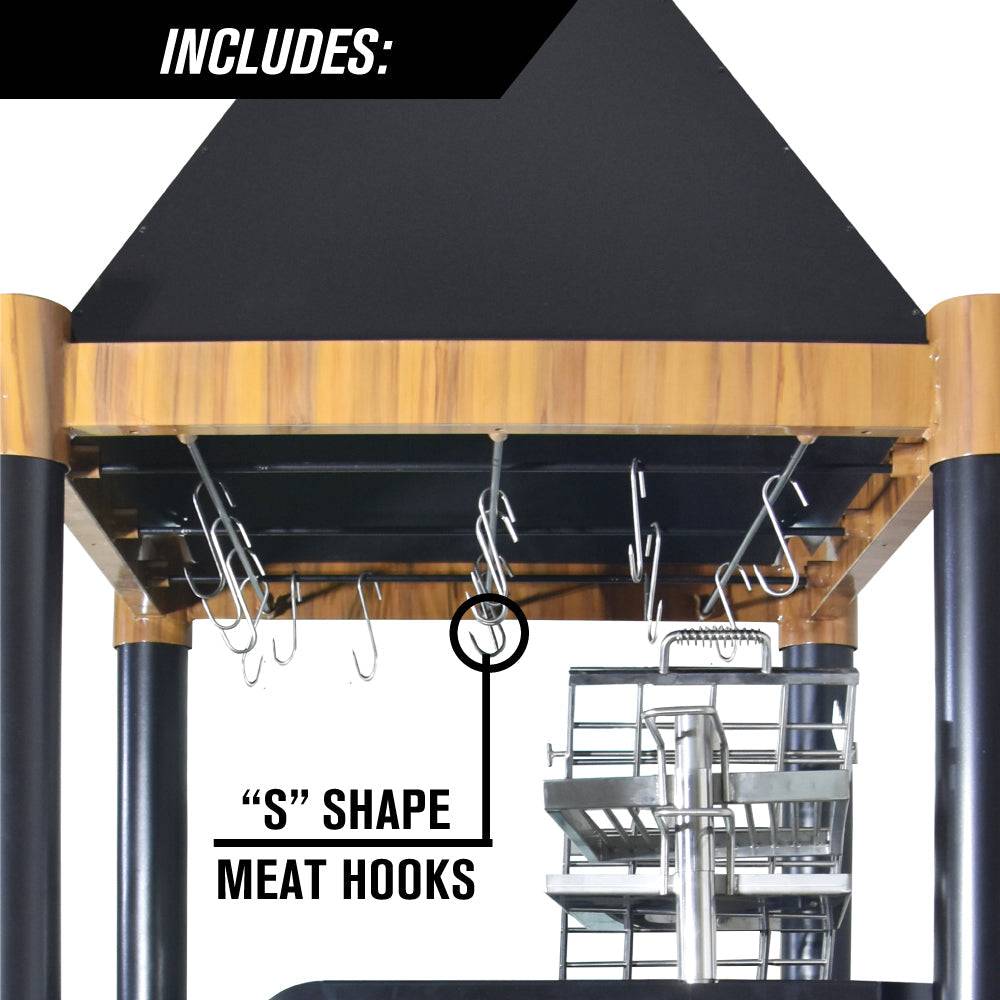 Tagwood BBQ Argentine Santa Maria-Style Wood Fire & Charcoal Gaucho Grill | BBQ02SI