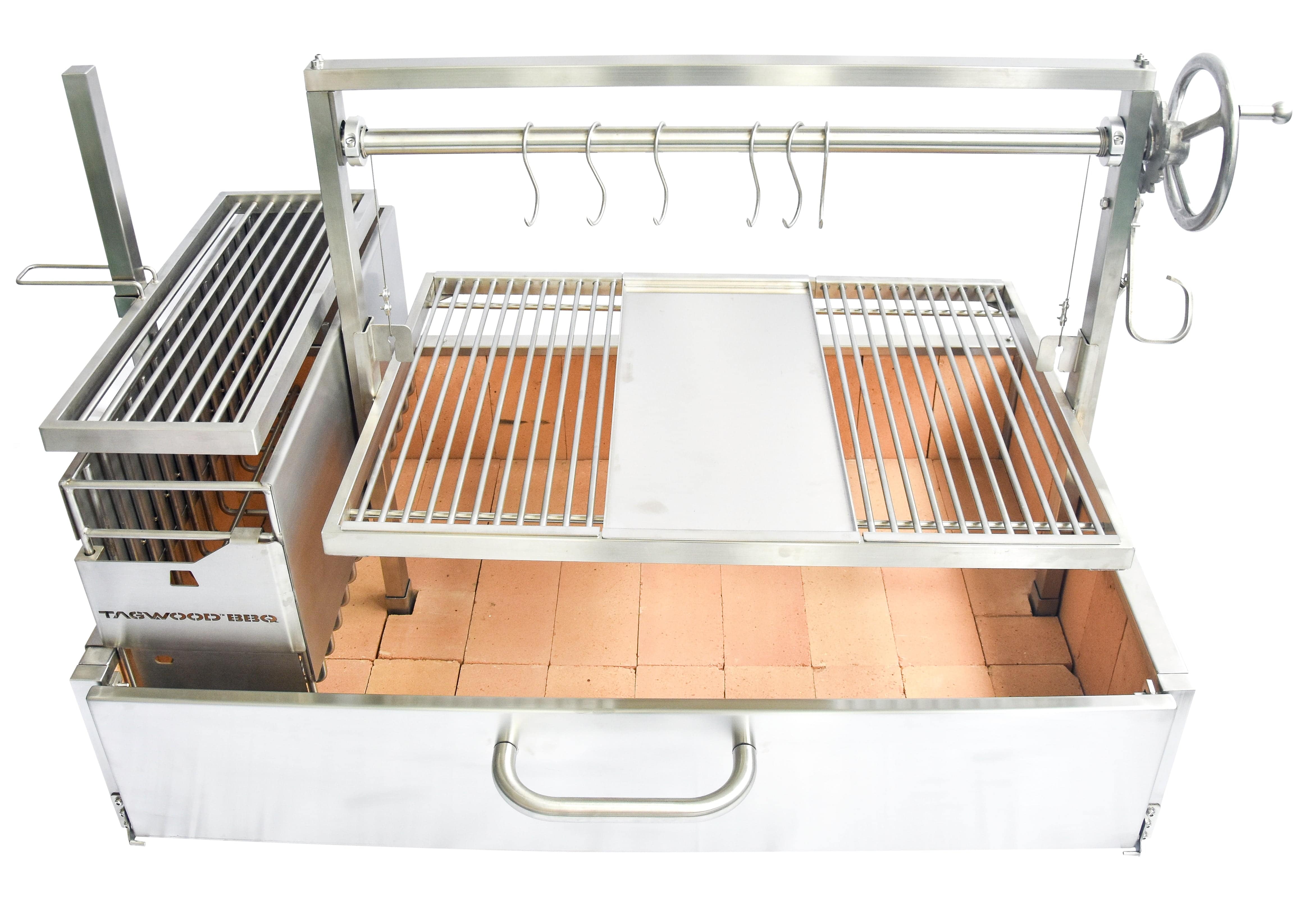 Tagwood BBQ Built-In Stainless Steel Santa Maria Grill | BBQ25SS