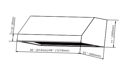 Vesta Barcelona 48โ Stainless Steel Range Hood | 1000 CFM Professional Ventilation