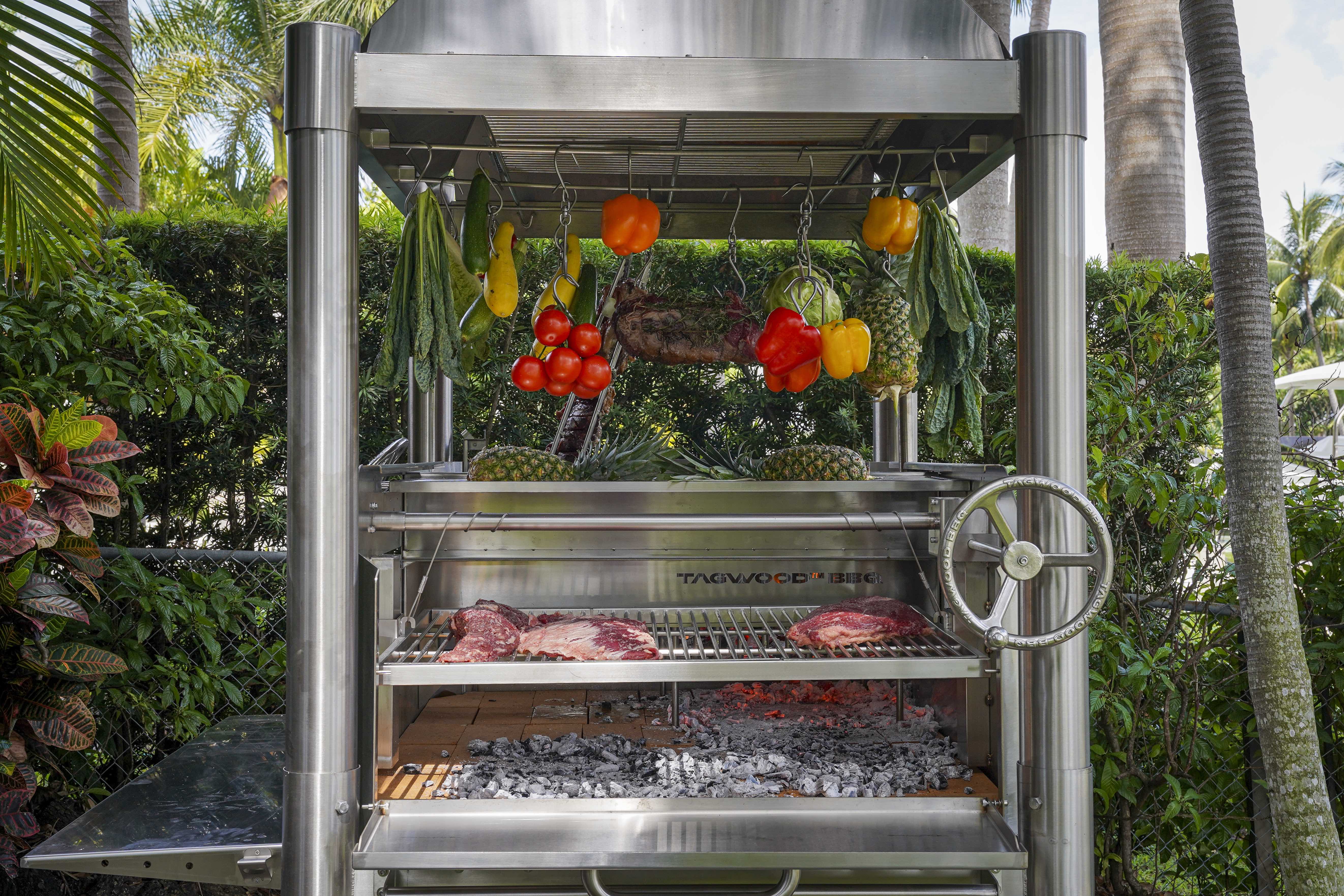 Tagwood BBQ Argentine Santa Maria Wood Fire & Charcoal Gaucho Grill | BBQ12SS – All Stainless Steel