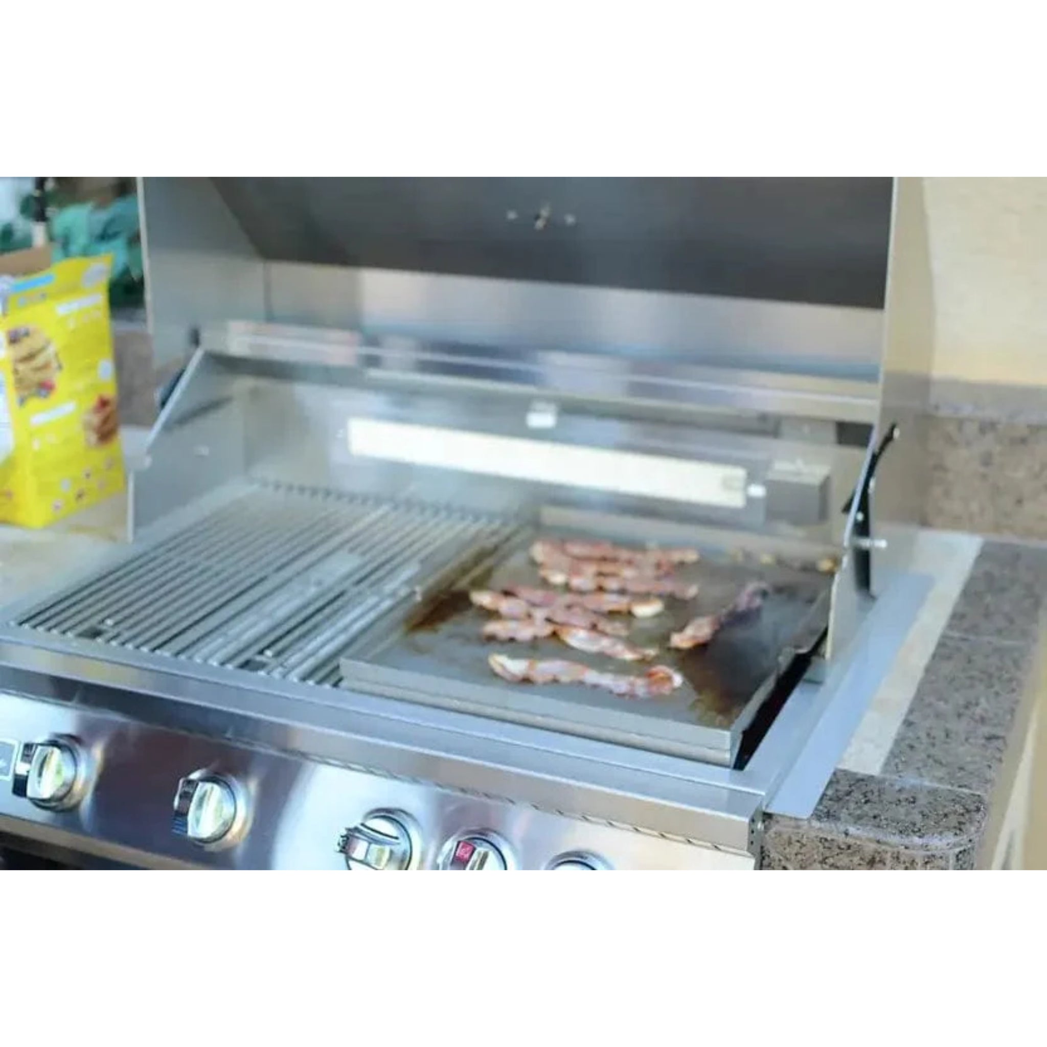 KoKoMo Grills 32-Inch 4-Burner Built-In BBQ Gas Grill with Back Burner | KO-BAK4BG