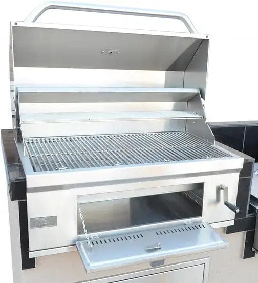 KoKoMo Grills 32-Inch Built-In BBQ Charcoal Grill | KO-CHAR32