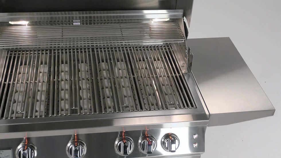 KoKoMo Grills 40-Inch 5-Burner Built-In BBQ Gas Grill with Infrared Back Burner | KO-BAK5BG