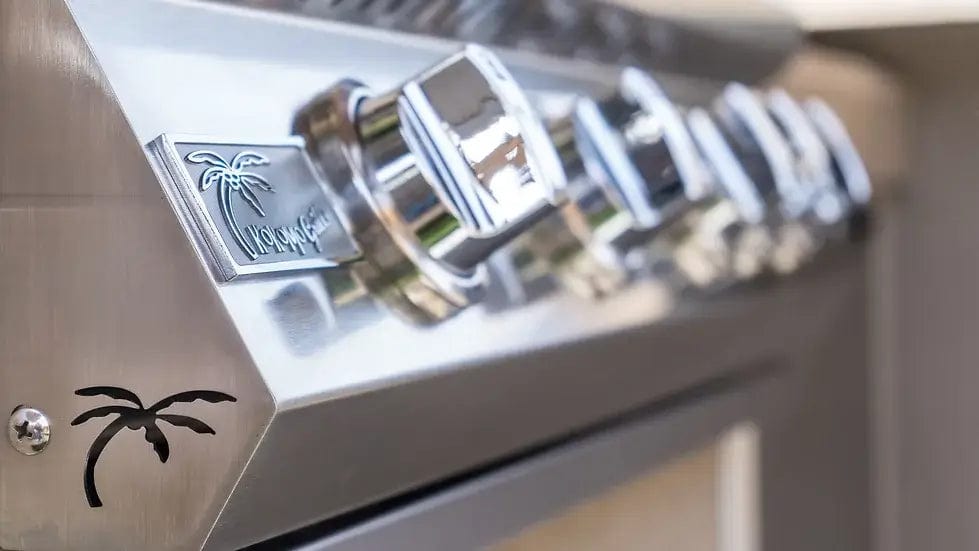 KoKoMo Grills 40-Inch 5-Burner Built-In BBQ Gas Grill with Infrared Back Burner | KO-BAK5BG