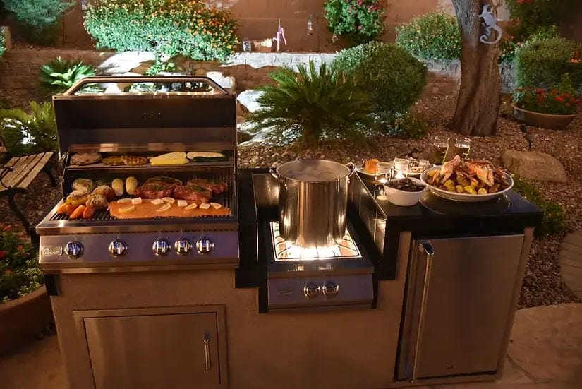 KoKoMo Grills Stainless Steel Built-In Power Burner | KO-PB