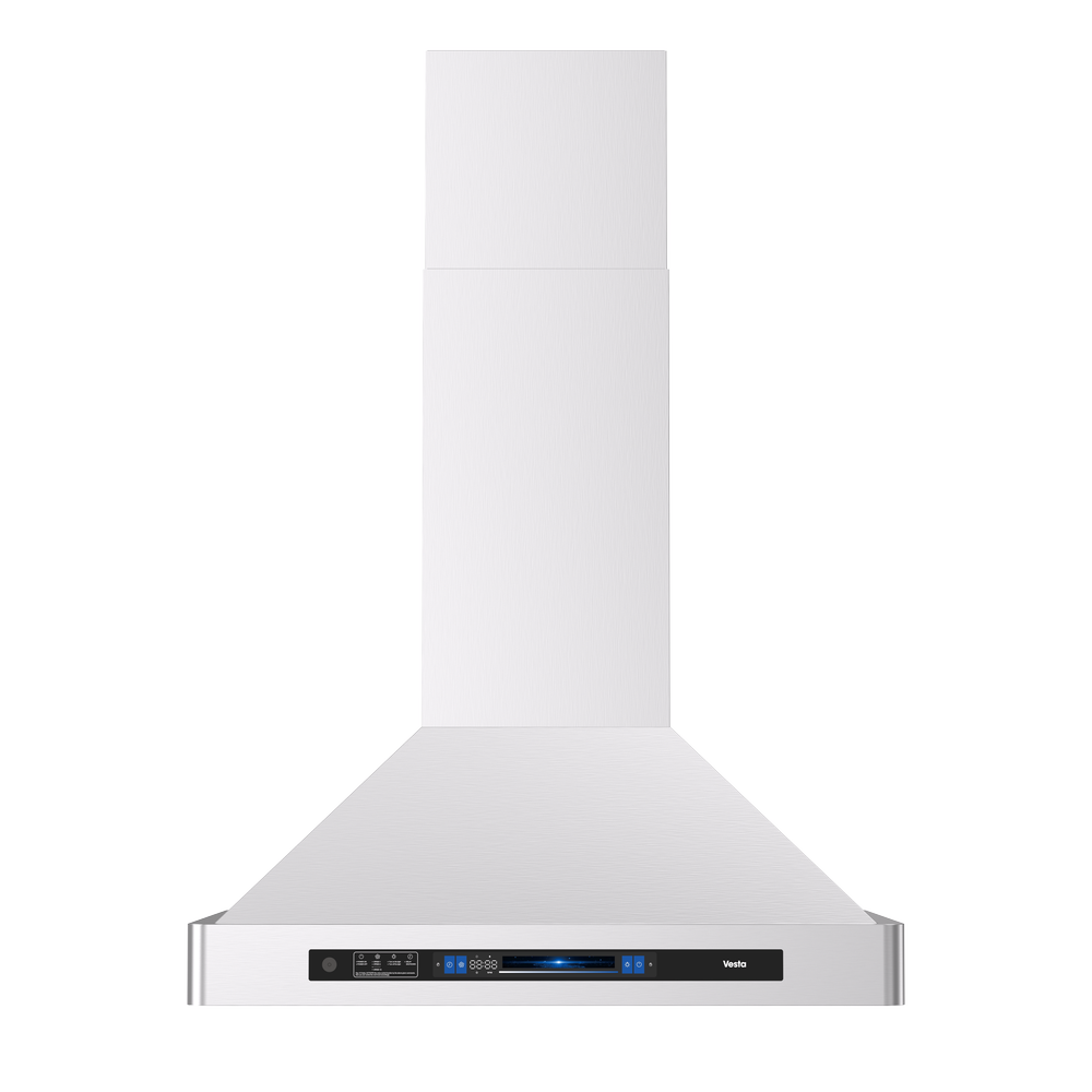Vesta Bratislava 36” Stainless Steel Island Range Hood | 1000 CFM with Voice Control