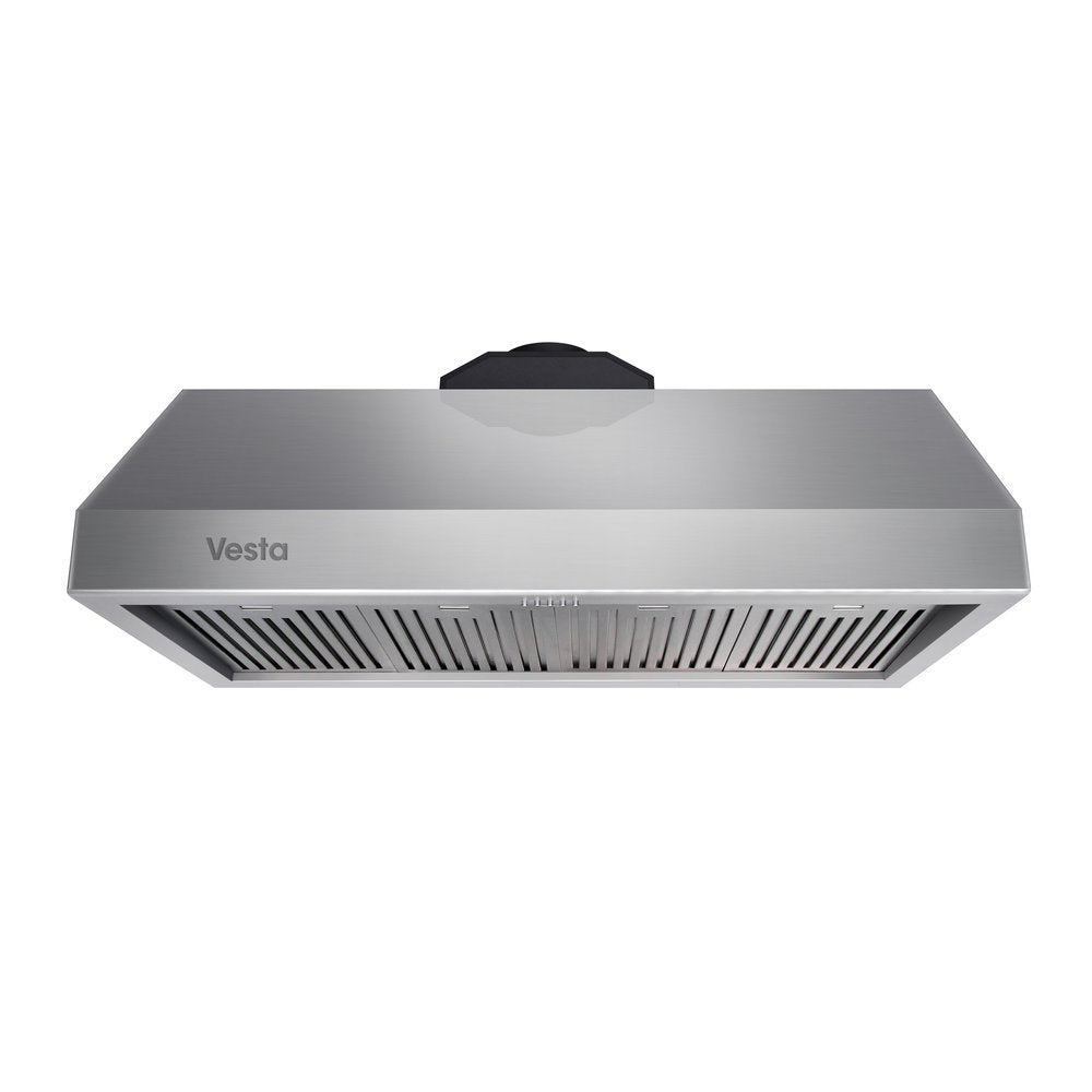 Vesta Madrid 48” Stainless Steel Range Hood | 1000 CFM Wall-Mount / Under Cabinet