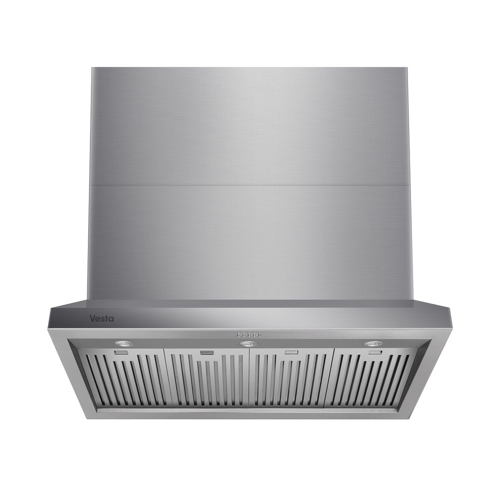 Vesta Barcelona 36” Stainless Steel Range Hood | 1000 CFM Professional Ventilation