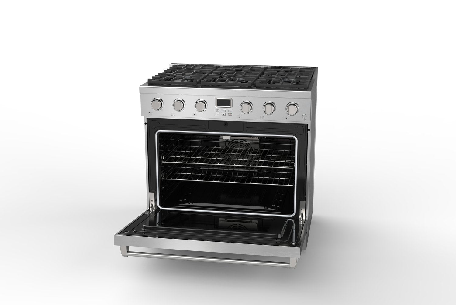 Vesta Alberta 36” Stainless Steel Professional Freestanding Full Gas Range