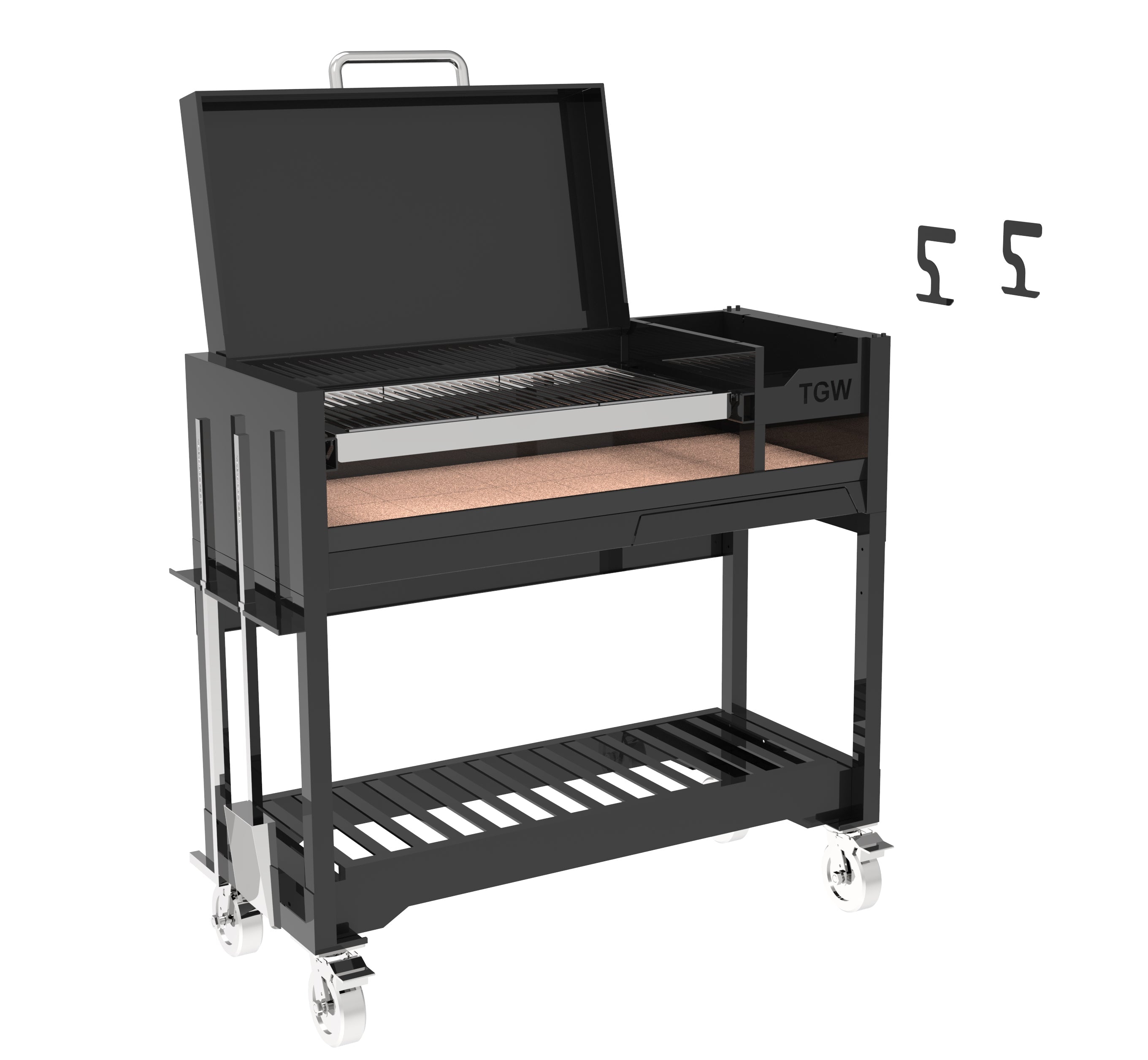 Tagwood BBQ Argentine Wood Fire & Charcoal Gaucho Grill | BBQ18SI