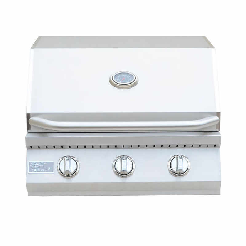 KoKoMo Grills 26-Inch 3-Burner Built-In BBQ Gas Grill | KO-BAK3BG