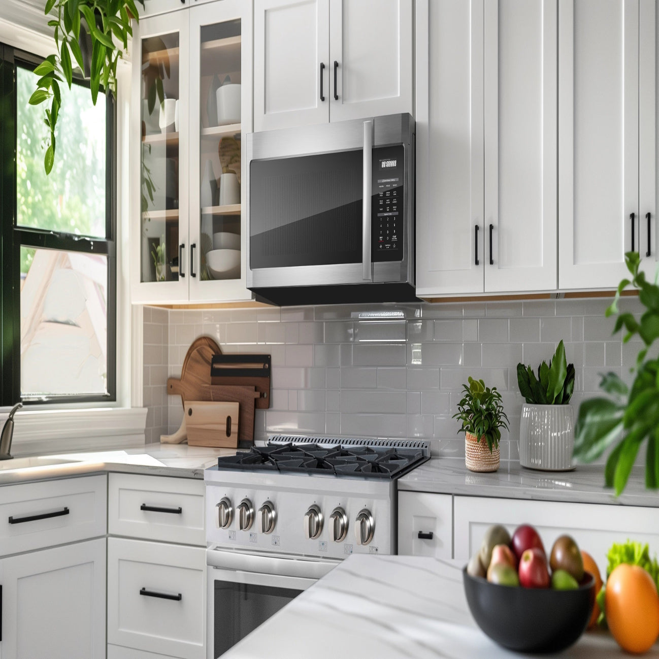 Vesta Miami 30” Stainless Steel Over-the-Range Microwave