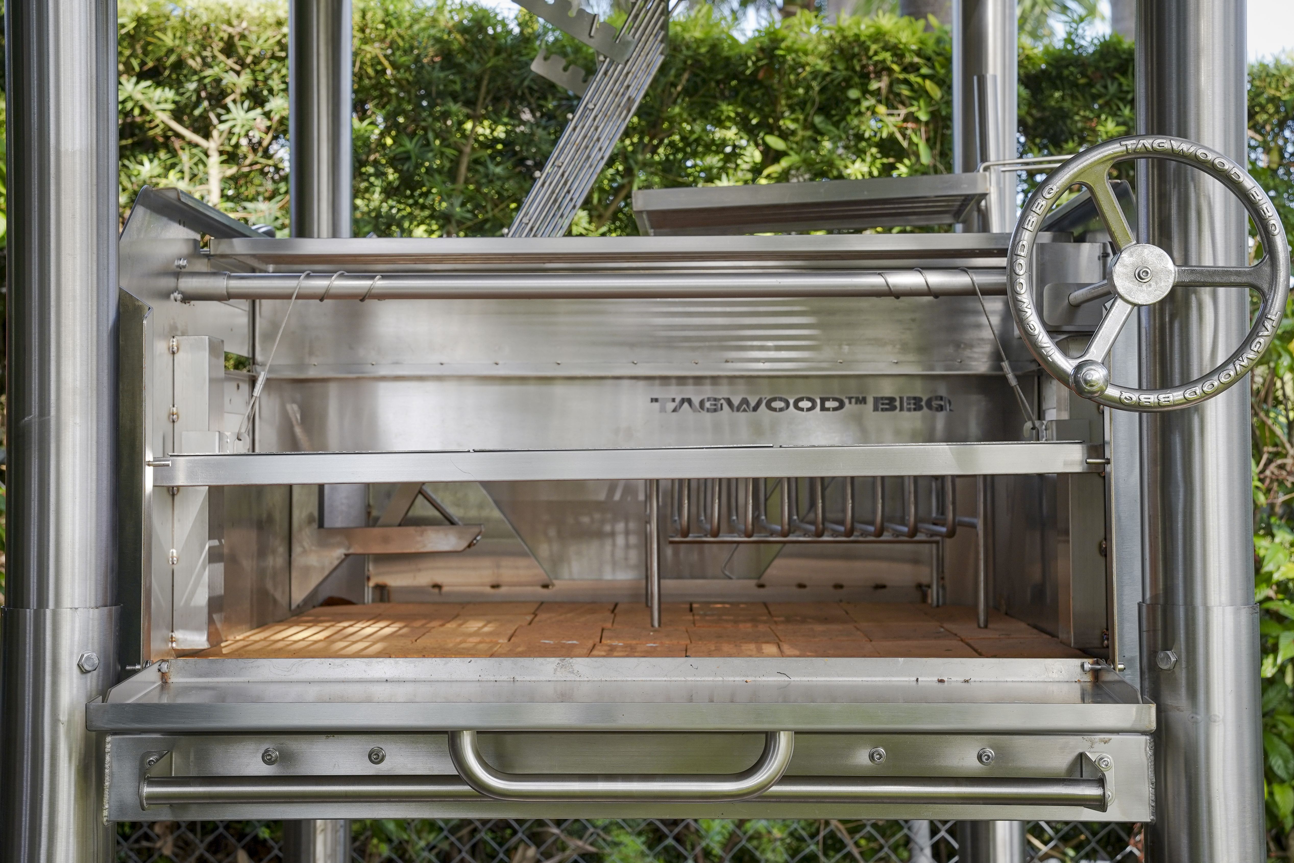 Tagwood BBQ Argentine Santa Maria Wood Fire & Charcoal Gaucho Grill | BBQ12SS – All Stainless Steel