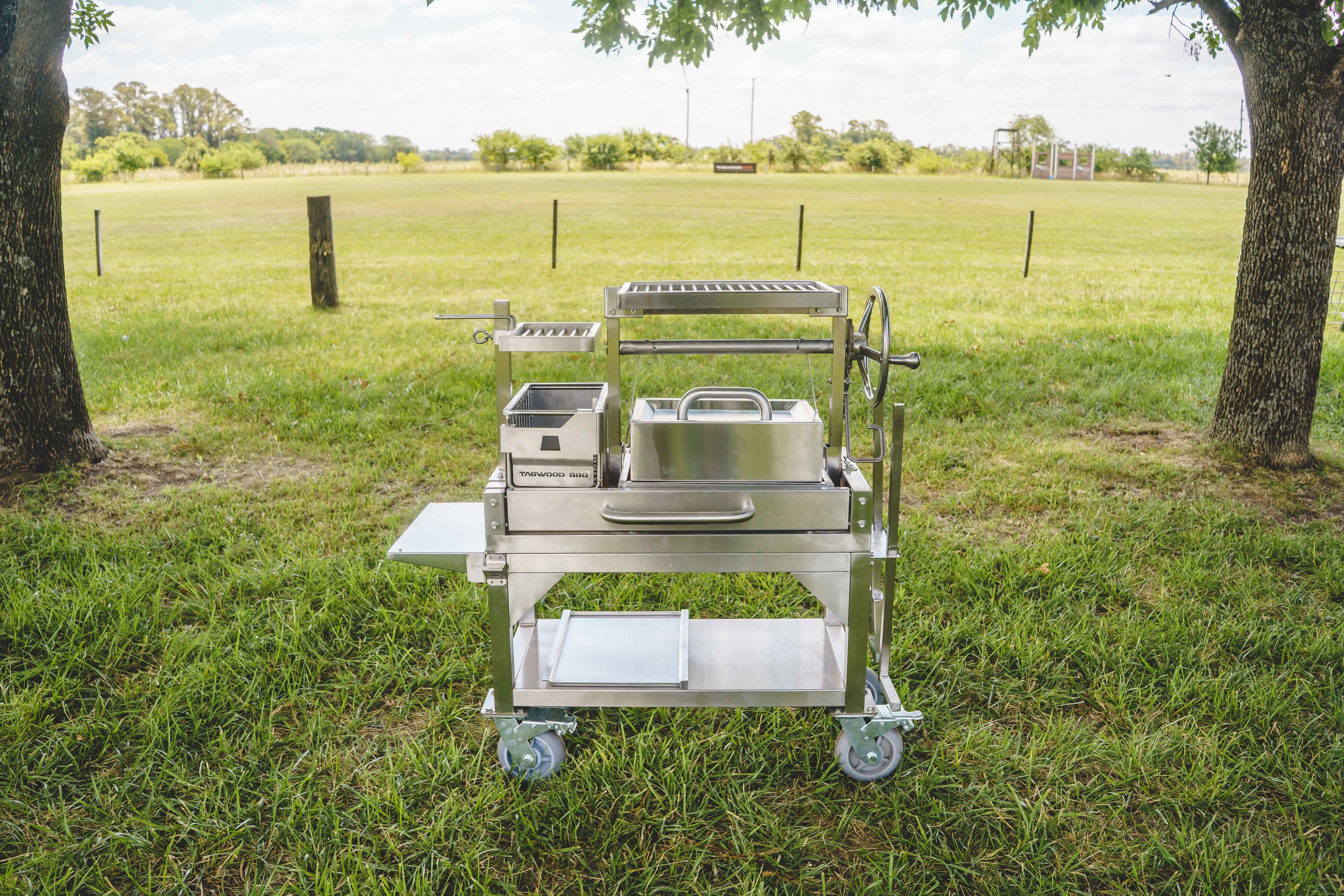 Tagwood BBQ Argentine Santa Maria Wood Fire & Charcoal Gaucho Grill | BBQ03SS MINI