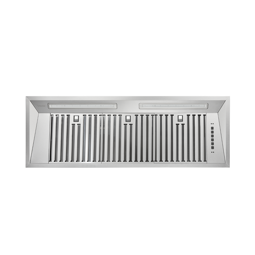 Vesta Toronto 48” Stainless Steel Range Hood | 1000 CFM Professional Ventilation