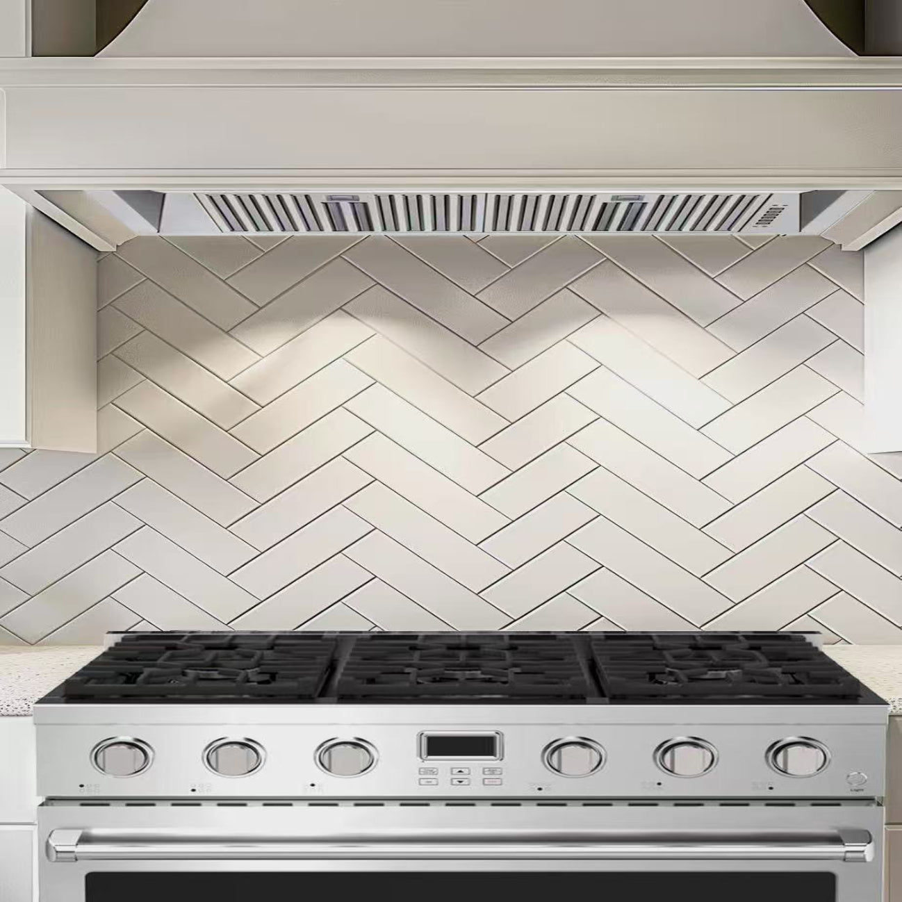 Vesta Toronto 48” Stainless Steel Range Hood | 1000 CFM Professional Ventilation