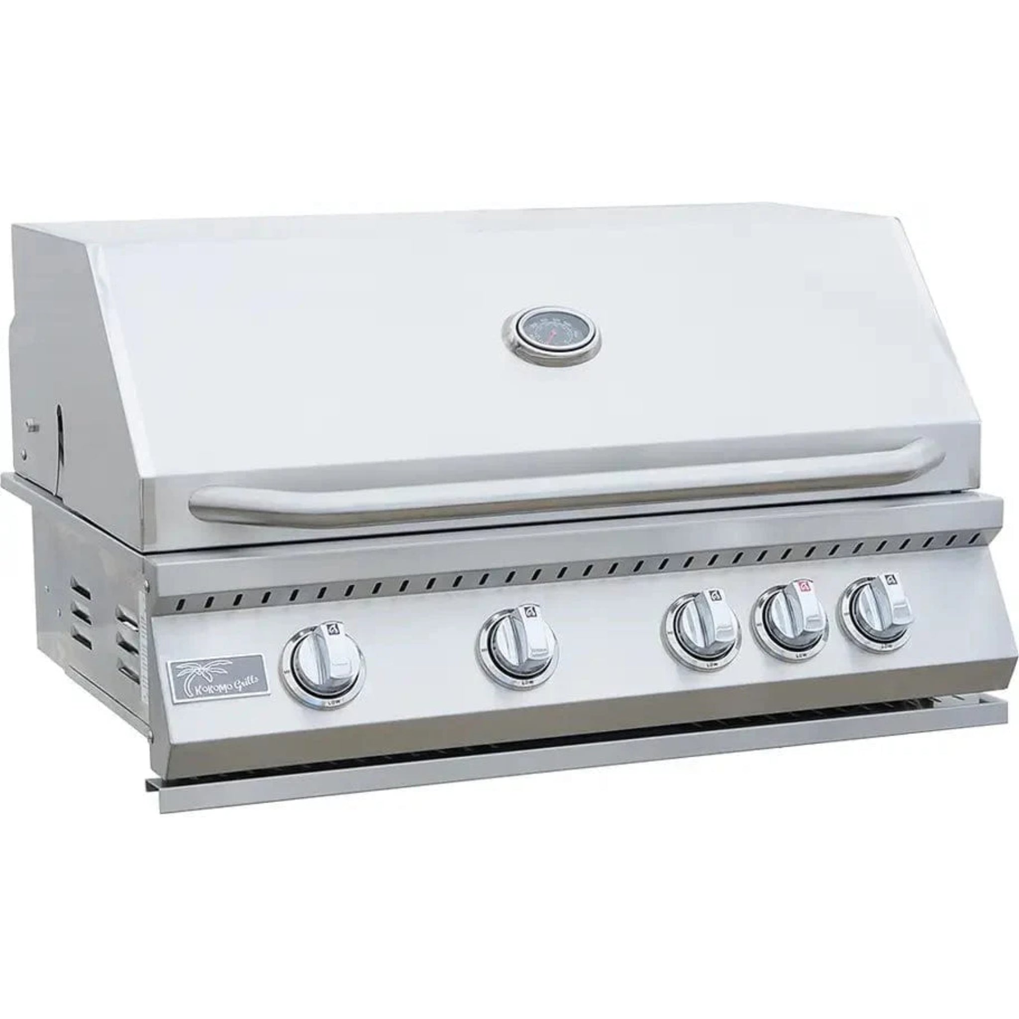 KoKoMo Grills 32-Inch 4-Burner Built-In BBQ Gas Grill with Back Burner | KO-BAK4BG