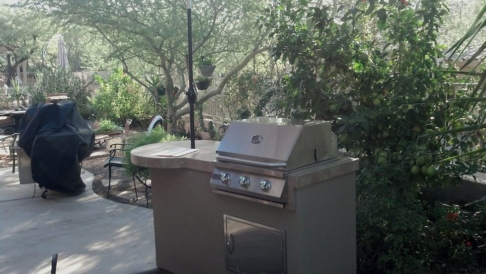 KoKoMo Grills 6’ Mini Maui Outdoor Kitchen BBQ Island Grill