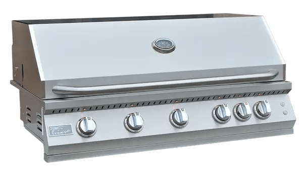 KoKoMo Grills Professional 40-Inch 5-Burner Built-In BBQ Gas Grill with Infrared Back Burner | KO-BAK5BG-PRO